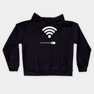 Hunting Wifi Kids Hoodie